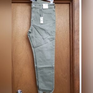 Express jeans, Men's size 36x32, Olive green